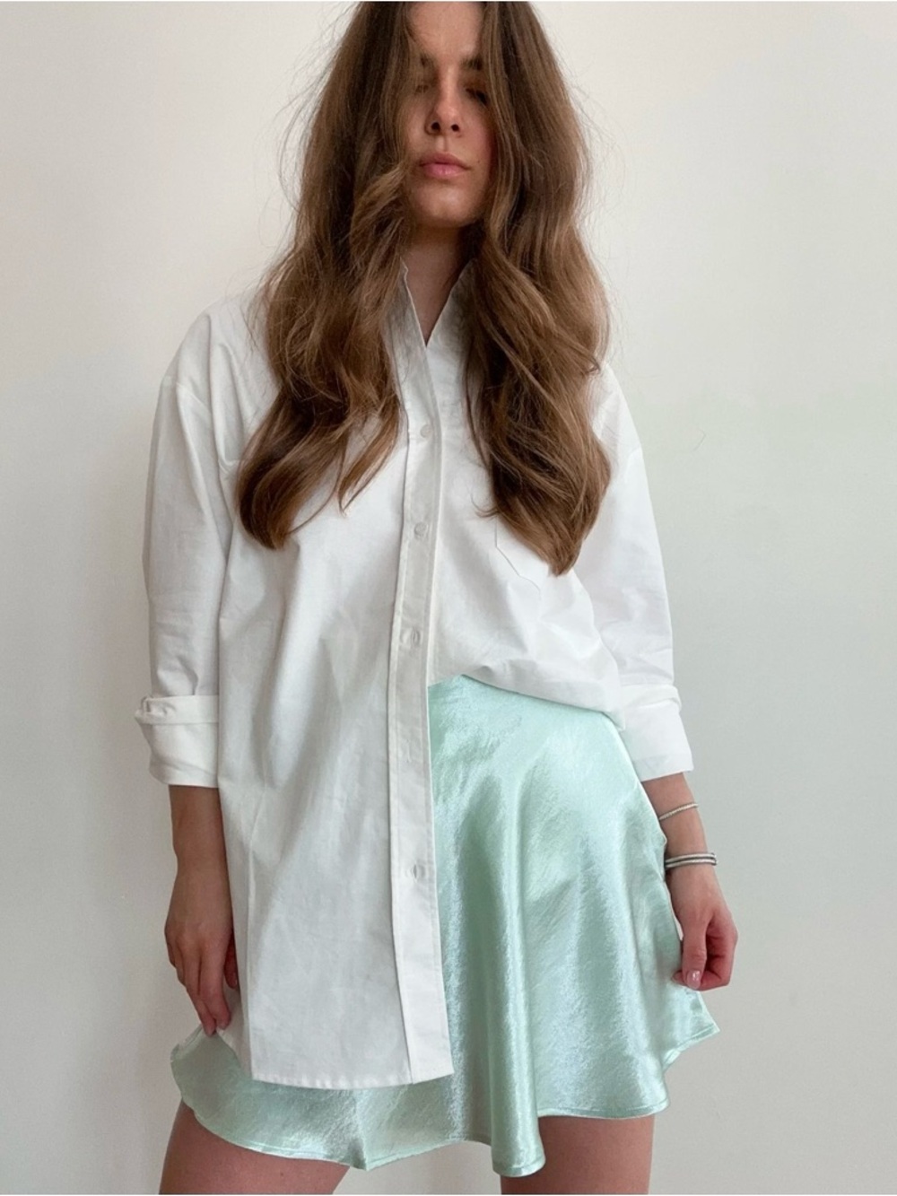 Double Zero Mint Green Carmen Skirt